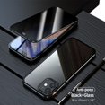 thumbnail image 2 of Anti-Peeping Full Body Mobile Phone Case Clear Tempered Glass Privacy Cover For Iphone12/Pro/Pro Max, 2 of 7