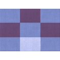 thumbnail image 1 of Ahgly Company Machine Washable Indoor Rectangle Transitional Sky Blue Area Rugs, 4' x 6', 1 of 7