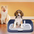 thumbnail image 3 of Plateau de Toilette Lavable pour Animaux de Compagnie Petit Chien Chiot Plateau de Pipi Réutilisable, 3 of 8