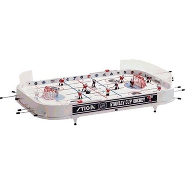 Stiga 37 Po LNH Stanley Cup Rod Hockey Table Top Game Detroit Red Wings/Maple Leafs de Toronto Tabletop