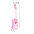 thumbnail image 2 of Mini Guitar Children Played Ukulele Early Musical Learning Toy Plastic Instrument, 2 of 7