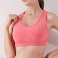 thumbnail image 2 of AherBiu Womens Sports Bras High Impact Wireless Full Coverage Yoga Bralettes Smoothing Lightly Breathable Workout Bras, 2 of 3