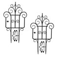 thumbnail image 1 of Black/2pcs New Plastic Small Plant Climbing Frame/can Be Used As A Yard Fence/can Be Stacked In Height, 1 of 8