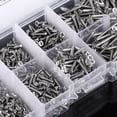 thumbnail image 4 of Wood Screw, 800Pcs Screws, Portable For Office Appliance Home, 4 of 8