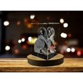 thumbnail image 3 of Veins Art | 3D Engraved Crystal Keepsake | Gift/Decor | Collectible | Souvenir | Personalized 3d Crystal Photo Gift | Customized 3d Photo Engraved Crystal, 3 of 5