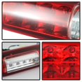 thumbnail image 2 of Xtune Lumière Stop Center High Mount 9024962 LED; Lentille Rouge/transparente; Ampoule Claire; Boîtier Chromé, 2 of 5