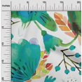 thumbnail image 1 of oneOone Velvet White Fabric Florals Sewing Craft Projects Fabric Prints By Yard 58 Inch Wide-YSC, 1 of 4
