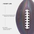 thumbnail image 2 of Football Luminous Fluorescent Reflective Football Pu  Game Training Ball, 2 of 8