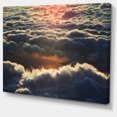 thumbnail image 2 of Nuages Lourds au Coucher du Soleil - Impression sur Toile Florale, 2 of 3