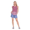 thumbnail image 2 of Iyla Women's Border Printed Top, 2 of 6