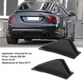 thumbnail image 4 of Universal Car Rear Lower Bumper Wing Lip, 4PCS Car Rear Lower Spoiler Sporty Universal Rear Bumper Chassis Diffuser Lip Wing Splitter Fit For 1 Series E90 E91, 4 of 8