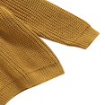 thumbnail image 4 of Toddler Boys Girls Knit Sweater Oversized Sweatshirt Fall Winter Pullover Tops, 4 of 6