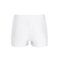 thumbnail image 3 of iiniim Short de Danse Extensible pour Filles, Bas de Gymnastique, Yoga, Blanc 8, 3 of 6