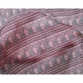 thumbnail image 4 of oneOone Silk Tabby Fabric Chevron & Swirl Block Print Sewing Fabric BTY 42 Inch Wide, 4 of 4