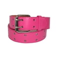 thumbnail image 2 of CTM® Kid's Leather Two Hole Jean Belt (Pack of 2 Colors), 2 of 4
