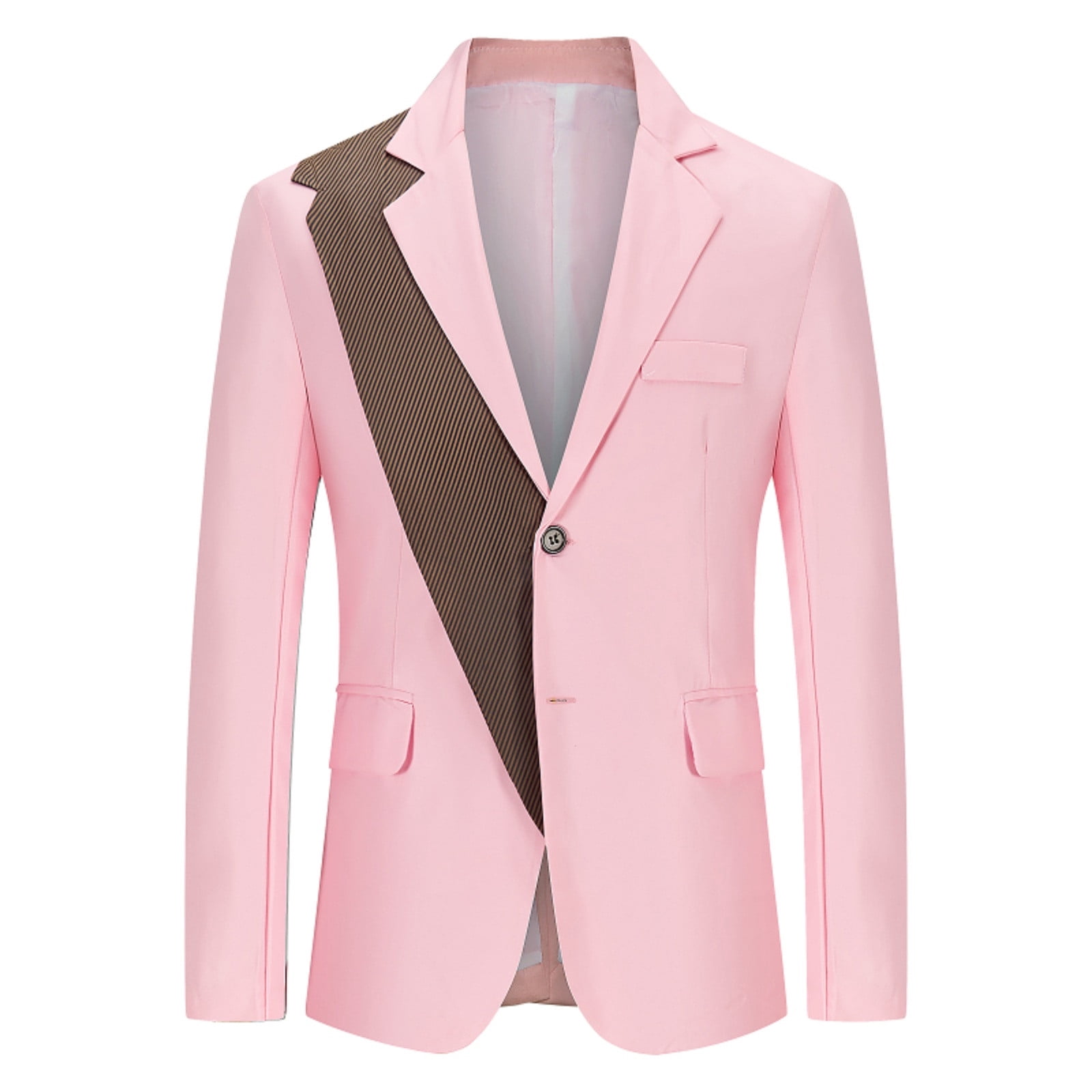 Men's Fashion England Solid Color High Quality Casual Single Breasted Suit