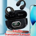 thumbnail image 3 of WL Language Translator Earbuds, Clip On Translation Earbuds, 144 Kinds Languages Real Time Translation Headphone with Charging Case, Stereo Sound Music and Calling, 3 of 8