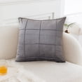 thumbnail image 4 of Brushed Pillowcase Line Back Cushion Pillow Case For Sofa Bedroom, 4 of 6