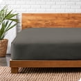 thumbnail image 1 of Bare Home 100% Cotton Flannel Fitted Sheet - Deep Pocket - Full XL, Gray, 1 of 5