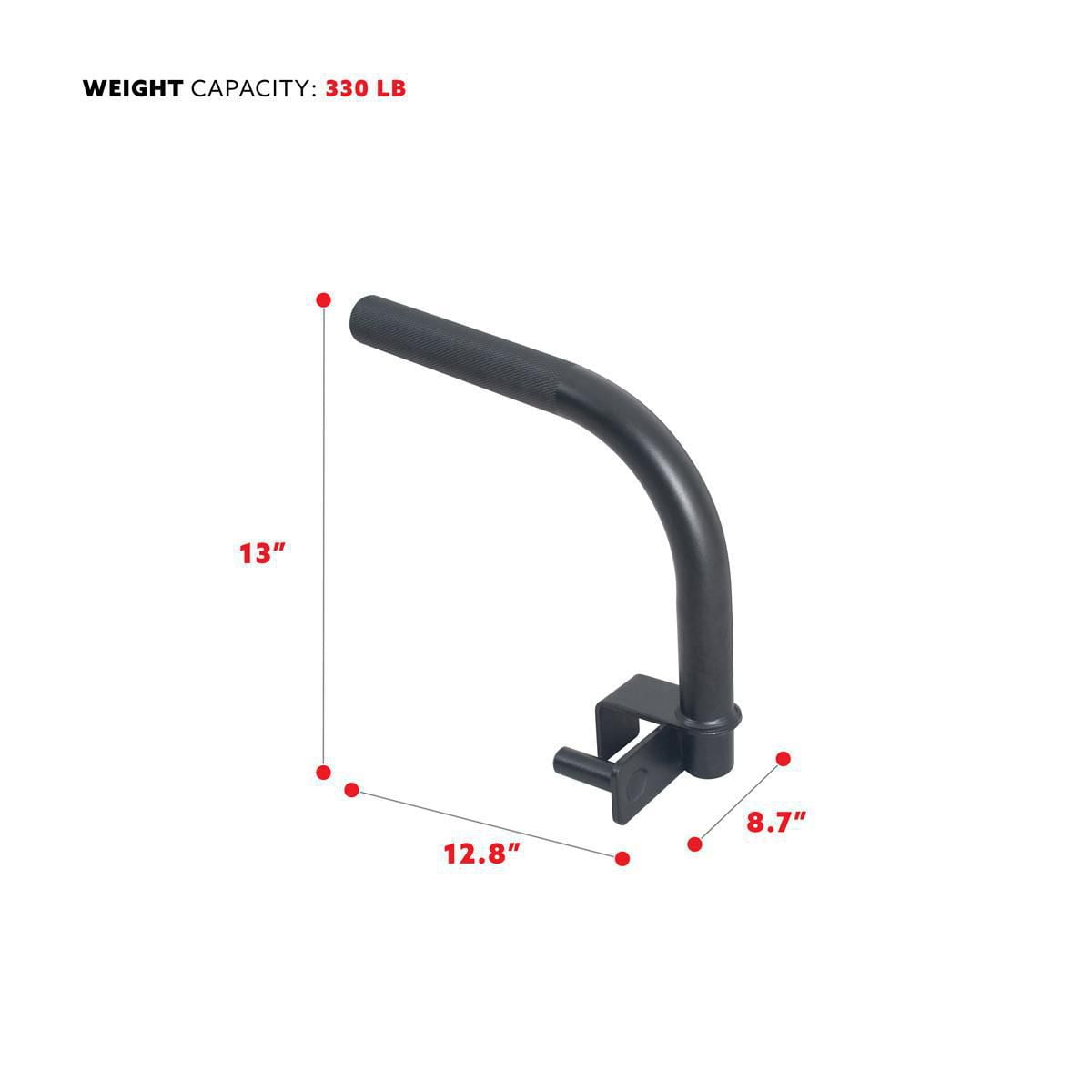 Sunny Health & Fitness Fixation de Barre d'immersion pour Racks d'alimentation et Cages