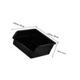 thumbnail image 2 of LOLIPPYY 6 Sets Pegboard File Holder for Workshop Storage and Parts Management Plastic Bins with Square Hole Design, 2 of 8