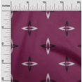 thumbnail image 1 of oneOone Cotton Poplin Fabric Arrow Ikat Decor Fabric Printed BTY 42 Inch Wide, 1 of 4