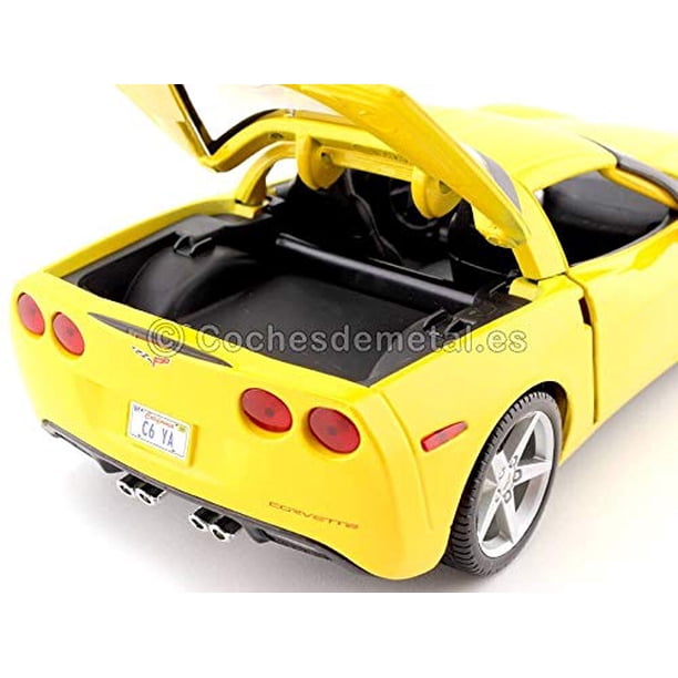 Maisto 2005 Chevrolet Corvette C6 Coupe Blue 1/18 Diecast Model