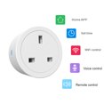 thumbnail image 2 of Tuya Smart Plug WiFi &BT Socket UK 16A with Power Monitor Voice Control Timing Smart Life Control Works with Alexa Google Home, 2 of 5