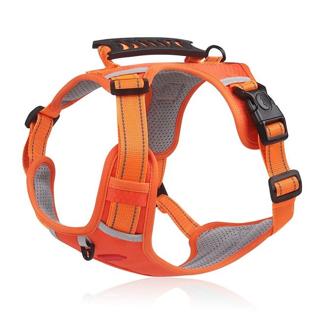 Reflective Dog Harness Leash Dog Chest Harness Leash Pet Walking Vest Belt Pet Harness Leash Reflective Adjustable Breathable Safe Dog Walking Vest Belt For Travel Outdoor