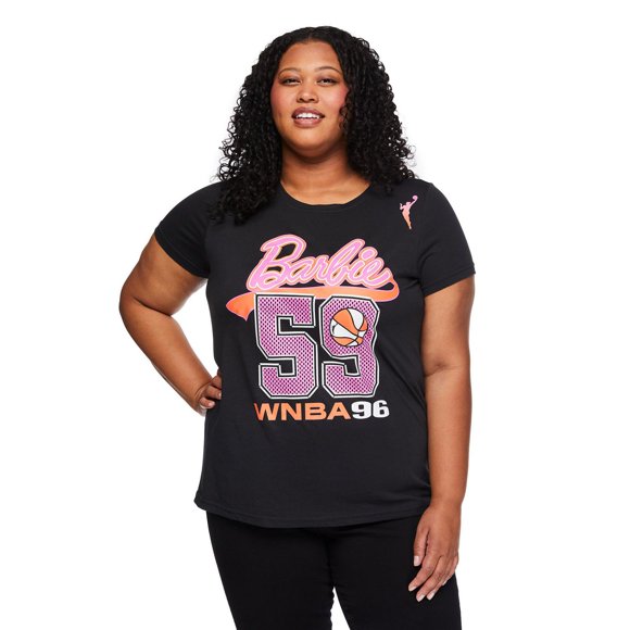WNBA Barbie Women's Plus T-Shirt