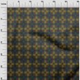 thumbnail image 2 of oneOone Cotton Silk Fabric Check & Triangle Ikat Decor Fabric Printed BTY 42 Inch Wide, 2 of 4