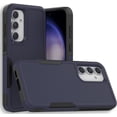 thumbnail image 1 of [PST] Samsung Galaxy S23 FE Hard Case, Dual Layers Heavy Duty Rubber Armor Bumper Hard Case Cover, 1 of 5
