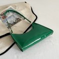 thumbnail image 1 of LNGOOR Minimalist Patent Leather Bag, 1 of 7