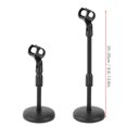 thumbnail image 1 of Support de Microphone de Bureau, Support de Micro Court Support de Microphone à Disque avec Microphone Support de Micro pour Microphone de Bureau, 1 of 8