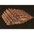 thumbnail image 1 of Ahgly Company Machine Washable Indoor Rectangle Transitional Saddle Brown Area Rugs, 2' x 4', 1 of 7