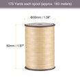 thumbnail image 2 of Unique Bargains Wheat Polyester Waxed Thread, 175 Yards, 2 of 5