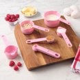thumbnail image 3 of Way-to-Celebrate 10PC Measuring Cups and Spoon Set - Pink, 3 of 11