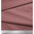 thumbnail image 2 of Soimoi Rayon Fabric Leaves Small Printed Craft Fabric by The Yard 42 Inch Wide, 2 of 3