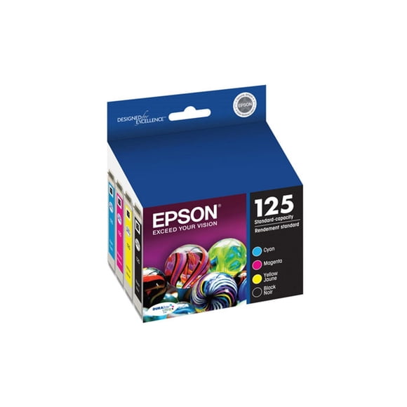 Epson T125120-BCS Combo-Pack Ink Cartridges