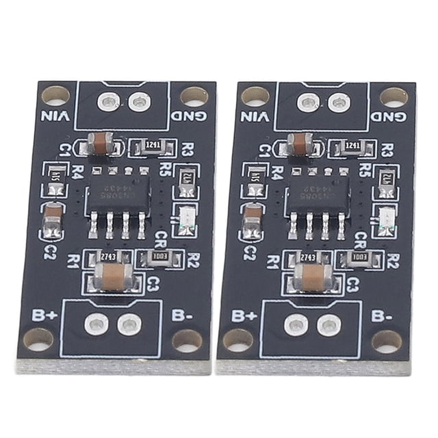NiMH Battery Charging Module, Lightweight Stable 2Pcs 4.5V 1A Battery Charging Board Module for CC Charging Module for CV Charging Module MRB048E,MRB048F