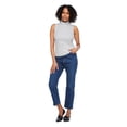 thumbnail image 2 of Iyla Women's Mock Neckline Rib Top, 2 of 6