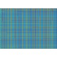 thumbnail image 1 of Ahgly Company Machine Washable Indoor Rectangle Transitional Dark Turquoise Green Area Rugs, 2' x 5', 1 of 7