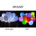 thumbnail image 4 of Mistaha 5PCS LEDs Light Up Balloon Glowing Balloon for Party Birthday Wedding Festival Decorations (RGB, 4 of 6