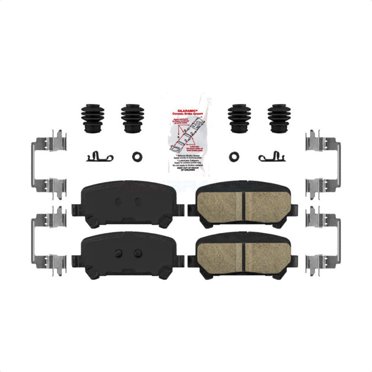 AmeriBRAKES Rear Ceramic Disc Brake Pads NWF-PTC1806 for Car 2015-2020 Chevrolet Colorado GMC Canyon