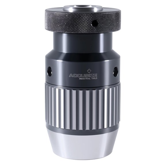 Accusize Industrial Tools Capacity 1/32-3/4 inch to 3Jt Precision Keyless Drill Chuck, 0222-0884