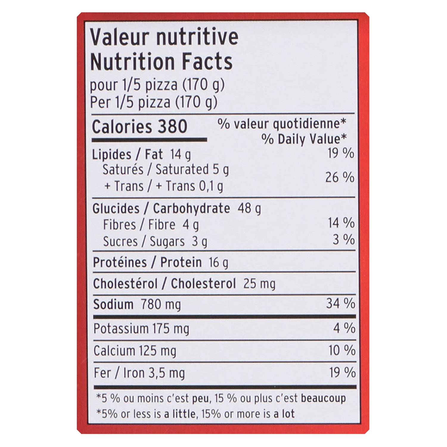 Pizza garnie bacon surgelée Resto PIZZ 850g (Contient : Soya, Blé, Lait) Toute Garnie & Bacon 850g