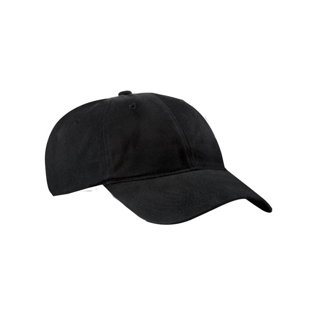 Top Headwear Brushed Twill Low Profile Cap - Black