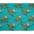 thumbnail image 4 of oneOone Polyester Lycra Fabric Leaves|Bird & Floral Block Fabric Prints By Yard 56 Inch Wide, 4 of 4