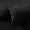 thumbnail image 2 of 1200 Thread Count 100% Egyptian Cotton 4-Piece Bed Sheet Set (1 Flat, 1 Fitted Sheet, 2 Pillow Covers) 21 Inches Deep Pocket Solid Pattern, 2 of 4