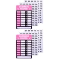 thumbnail image 1 of HLONK 4 Pcs Enseigne d'Horaire d'Affaires Heures d'Ouverture Enseigne pour Magasin Boutique Bibliothèque, 1 of 8